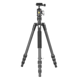 Vanguard Vesta GO 204CB Ultra Lightweight and Packable Carbon Fiber Travel Tripod with VEO BH-45 Ball Head