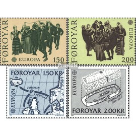 Denmark - Faroe Islands 63-64,70-71 (complete.issue.) fine used/cancelled 1981/82 Folklore, Historical Events (Stamps for collectors) culture