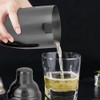 Fashionable Stainless Steel Cocktail Shaker Shaking Tool Bar Supplies AccessoriesBlack
