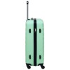Mint ABS Hardcase Trolley Suitcasecolor: Green Color
