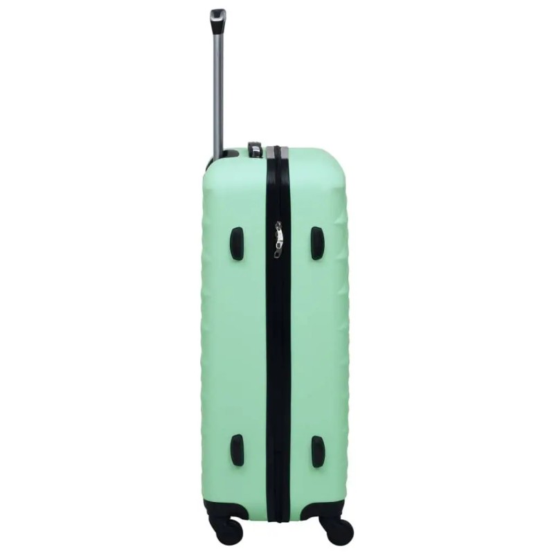 Mint ABS Hardcase Trolley Suitcasecolor: Green Color