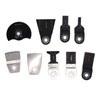 120 Pcs Oscillating Multitool Accessories Saw Blades Durable Quick Release