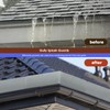 Gutter Valley Splash Guards, 6 Pcs 15.7 x 3.5 Inches