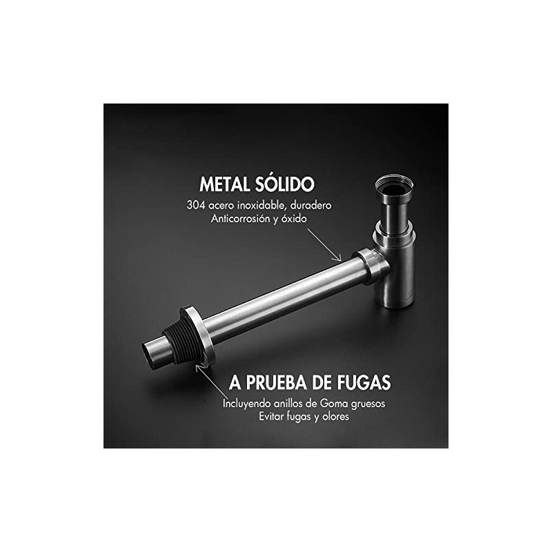 SOLVEX P Trampa para Botellas Redonda 1 14 de Baño,