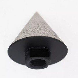 Roxx Tools 1-3/8" Diamond Chamfer Finger Milling Bits Cone Milling Hole Saw Cutters Pads