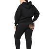 Glitrandi Womens 2 Piece Outfits Sweatsuit Sets Fashion Print Hoodies
