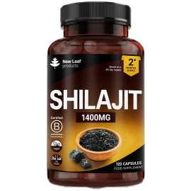 Shilajit 1400mg Suplemento Himilayan Puro Shilajit 60% Ácido Fúlvico Alta Resistencia