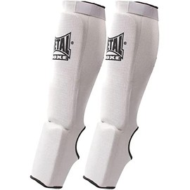 METAL BOXE MB153 Shin/Foot Guards blanco white Size:M