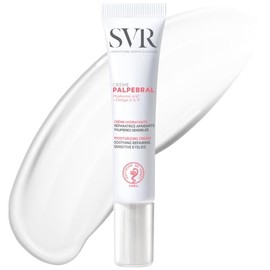 SVR Palpebral Crema para Párpados y Contorno de Ojos Sensibles, Secos e Irritados 15 ml