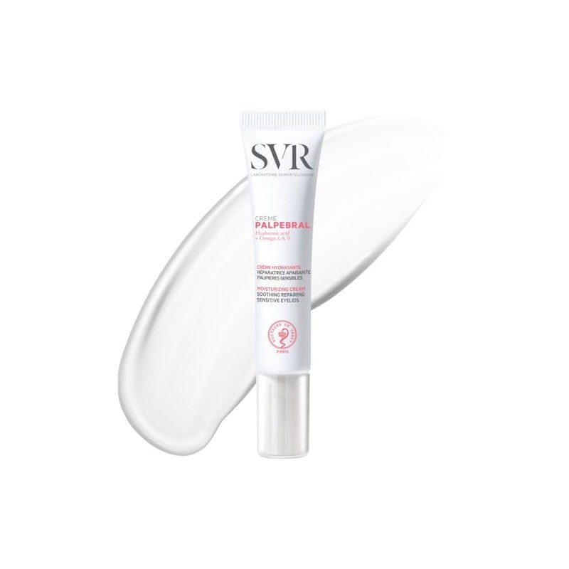 SVR Palpebral Crema para Párpados y Contorno de Ojos Sensibles,