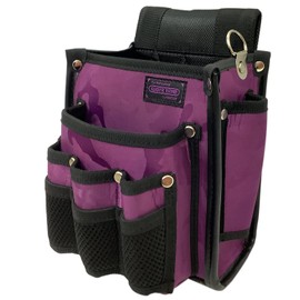 Kozuchi Worktime Radical Waist Bag, 2 Tiers, Universal Type, Camouflage Purple KNR-13MPL