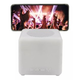 Maíz Bocina Lampara Led Touch Cubo Tactil Recargable Pack 5 Pz Color Blanco