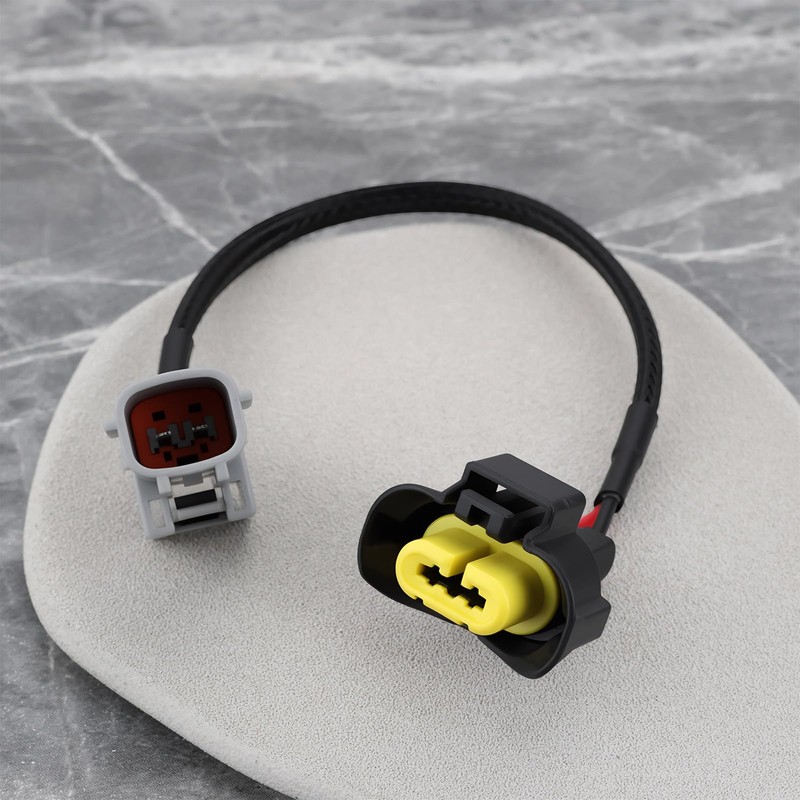 EMSea 2 St¨¹ck Scheinwerfer-HID-zu-Halogen-Umbau-Kabelbaumadapter 0238Y-2.8-21-11 022A-2.2-11 Kompatibel mit Nissan Maxima