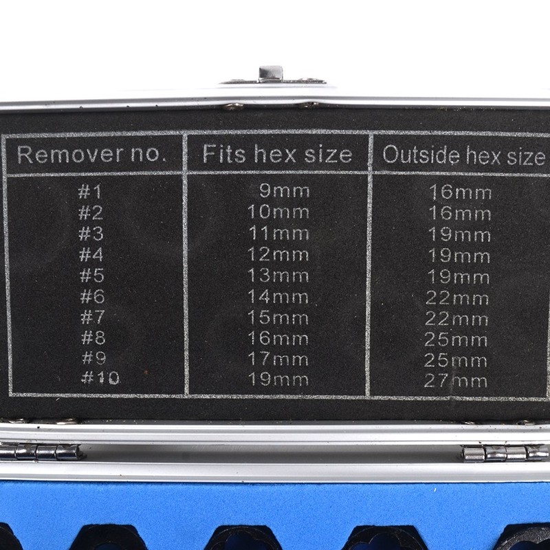 Ruilasago Damaged Broken Nut 3/8" Bolt Screw Remover Extractor Set