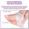Protector de talón de silicona, cojín de talón, almohadillas de