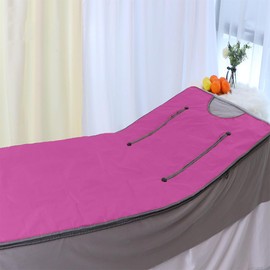 MSHANTY Sauna Blanket Infrared, 70” (Large) Length Heat 2 Zone far, Zipper Type, Digital Body Sauna. (Purple)