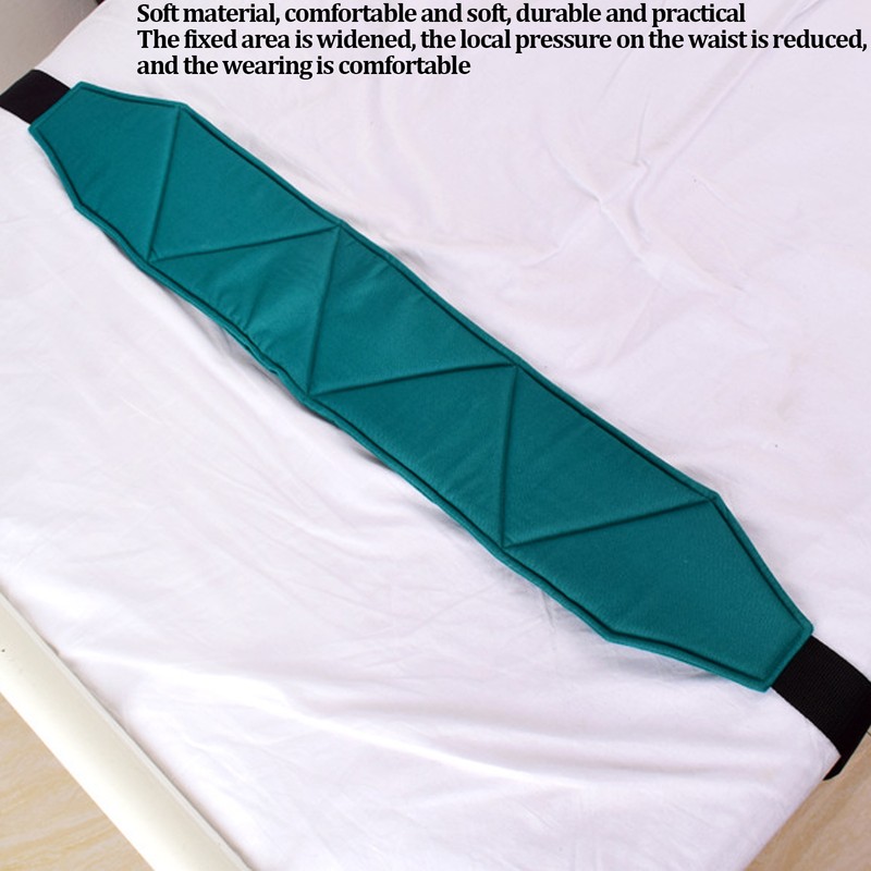 Bed Strap Adjustable 3.5m Soft Comfortable Breathable Portable Bed Restraint