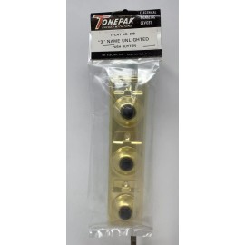 Lee Electric 208 Black Tonepak Three Family Unlighted Push Button For Doorbell