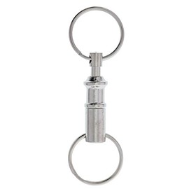 HY-KO PROD Pull Apart Key Ring, Silver (KC116)
