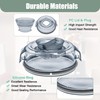 WSEYU Replacement Lid Compatible with Ascent 48 oz Container A3500