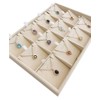 Svea Display Premium Grade Beige Velvet Jewelry Organization Tray for
