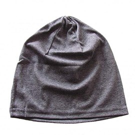 Edge City 000334-0000 Organic Cotton Knit Cap, Perfect for Hot Summers, Made in Japan, 97/black: solid
