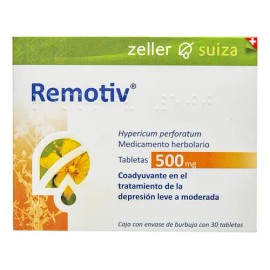 Remotiv Tableta 500 Mg, 30 Tabletas