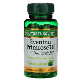 Nature's Bounty Evening Primrose Oil 1000 mg - 60 Rapid Release Softgels