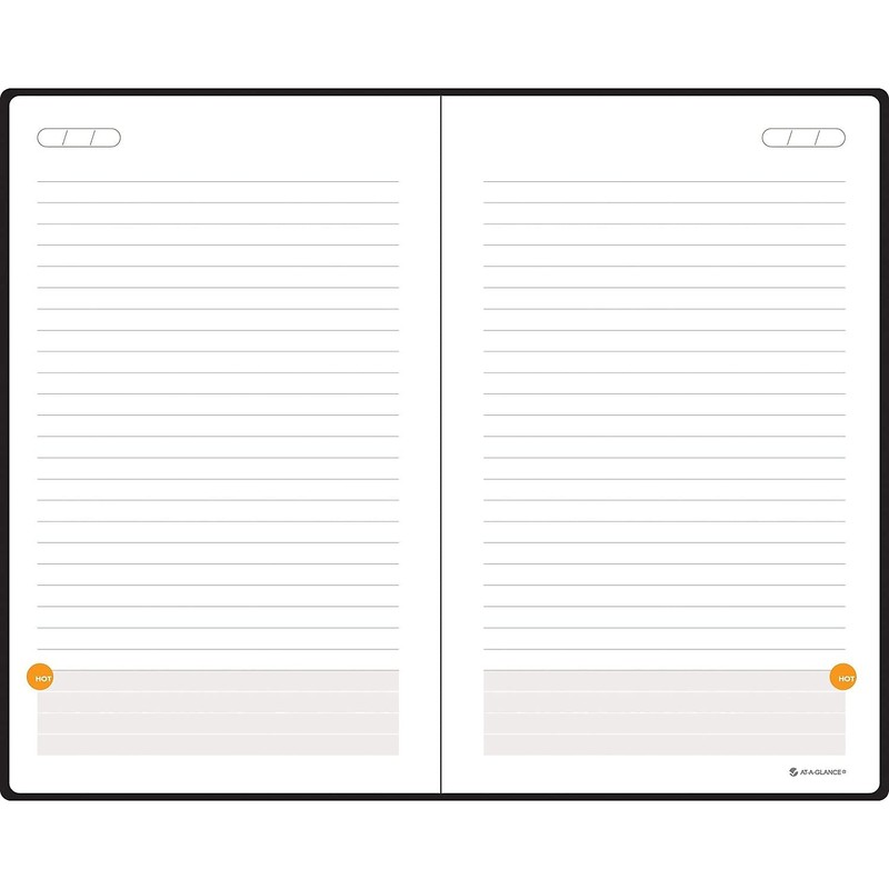 AT-A-GLANCE Plan.Write.Remember. Perfect Bound Planning Notebook, Lined with Monthly Calendars,