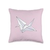 Origami Paper Crane Master Orizuru, Origami Master Throw Pillow