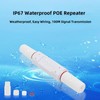Leehitech Waterproof PoE Extender, IEEE 802.3af/at Standard Outdoor PoE Repeater