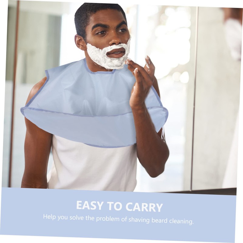 VICASKY 1Pc Durable Beard Trimming Apron Practical Shaving Cape for