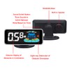 KACEPAR Car Reverse Backup Radar System Parking Sensor Kit, Alarm