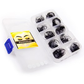 GorgeousLash 20D, 25D Mega Lashes. 500 Premade Volume Lash Fans. Eyelash Extensions. Handmade! (25D - D Curl - 0.03, 22mm)