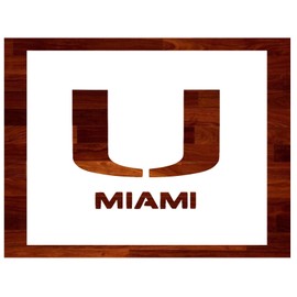 Miami Hurricanes ~ Stencil ~ Multiple Sizes ~ Custom Stencil