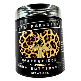 JIA PARADISO Vanilla Cyclone Masterpiece Body Butterwhip - Fragrance Notes: Vanilla | Waffle Cone | Sugar Cookie | Creme Brulee | Pink Marshmallow Gourmand Moisturizing and Anti-Aging Body Butter