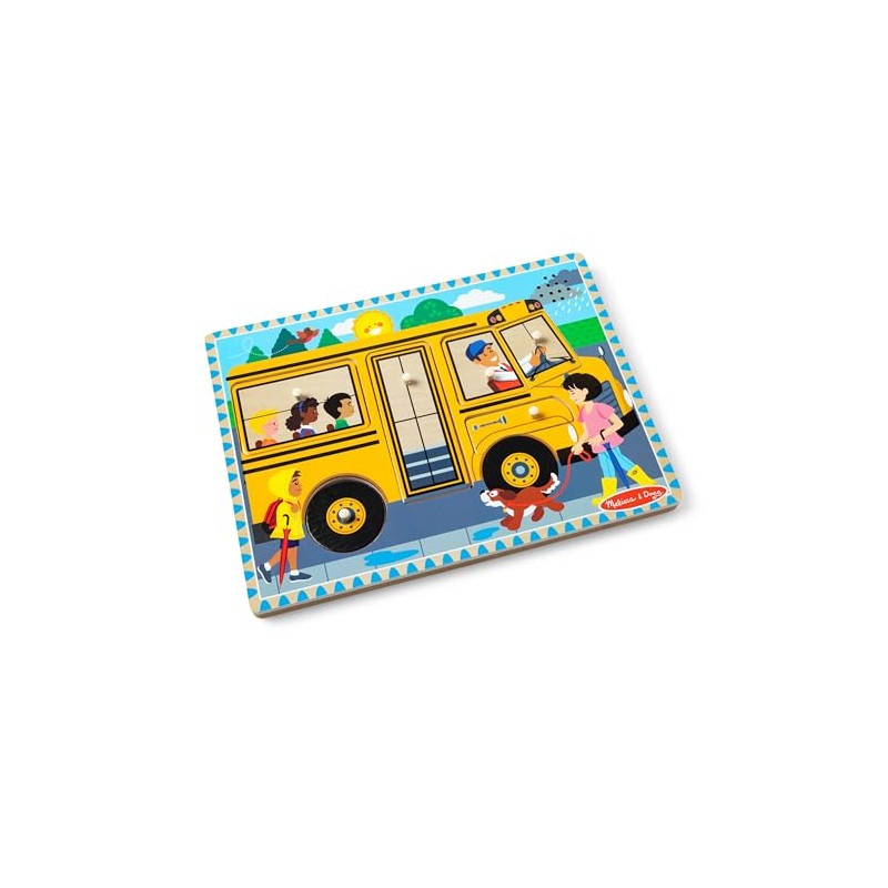 Melissa & Doug rompecabezas con sonido, de 6 piezas