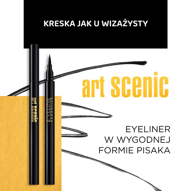 Eveline Rotulador Eyeliner Negro