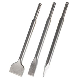 mitoharet 6-Pack SDS Plus Chisel Set,Rotary Hammer Bits Chisel Set Including Point Chisel, 20mm Flat Chisel, 40mm Flat Chisel