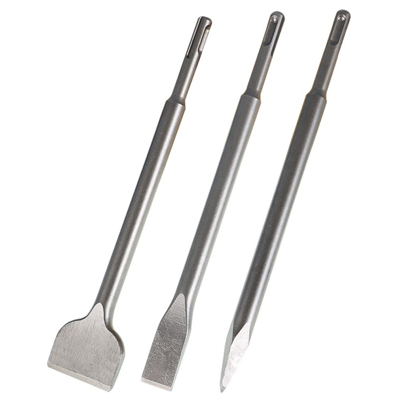 mitoharet 6-Pack SDS Plus Chisel Set,Rotary Hammer Bits Chisel Set