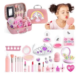Juguetes Xtellar Set De Lavable Y Seguro Para Maquillaje Para Niñas