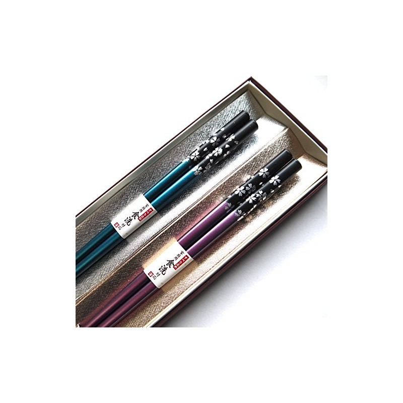 Wakasa Lacquer Chopsticks for Married and Wife Chopsticks Dishwasher Safe,