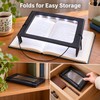 Full-Page Magnifier for Reading – 3X Foldable Desktop Lens with