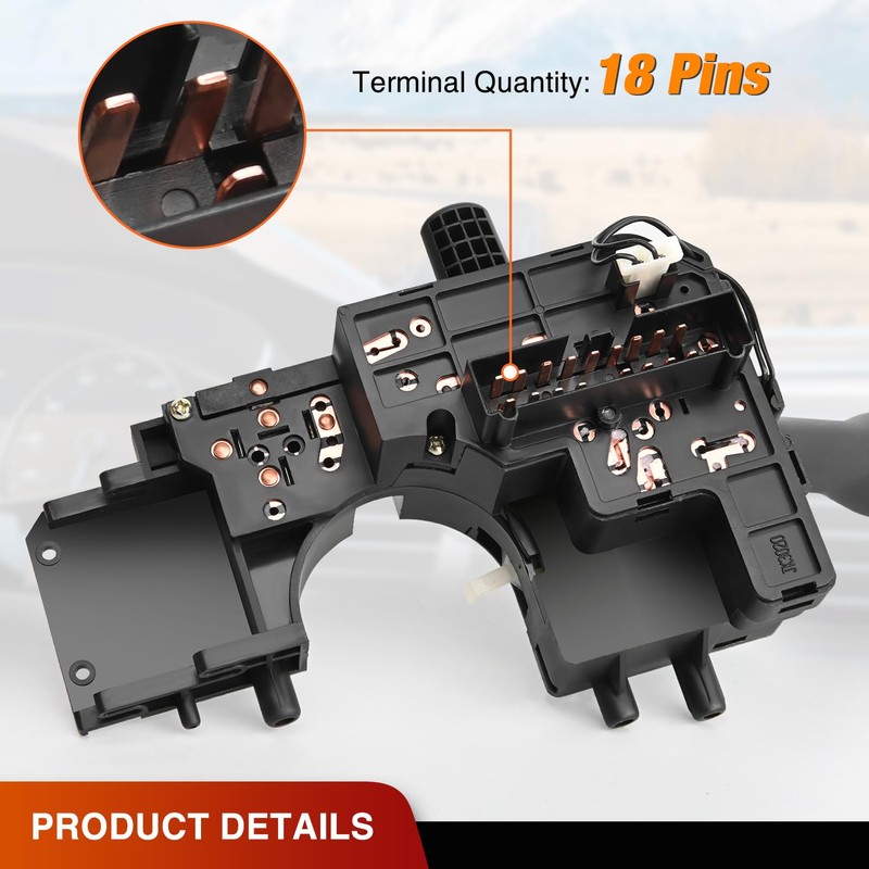 Nilight Turn Signal Switch Compatible with 2001 2002 2003 2004
