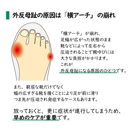 Foot Care Goods.COM Healthy Insole for Bunions, Supports Lateral Arch in Normal Condition, 2 Arch Pads Protect Foot Skeleton (Men L(10.2-10.5 inch)