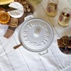 Twine Ceramic Brie Baker with Acacia Wood Spreader, Brie Baking