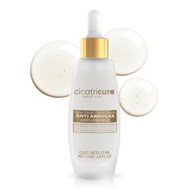 Cicatricure Gold Lift Serum Facial Efecto Tensor – Resultados en 2 Semanas – Mejora Elasticidad, Aumenta Hidratación y Reduce Arrugas Gravitacionales en Rostro, Cuello y Escote – 27 ml