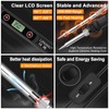 Soldering Iron Kit 80W LCD Adjustable Temperature 180-520℃ Solder Kit
