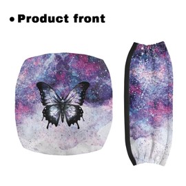 Luarisgur Butterfly Accessories for Rollator Walkers - Galaxy Rollator Walker Seat and Backrest Covers with Patterns - Accessories for Seniors, Ladies