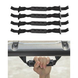 4pcs Grab Handles Grips Roll Bar Handle Compatible with Jeep Wrangler Gladiator JL JT 2018-2023 Car Roof Handles 4 Door,for Jeep Wrangler Accessories